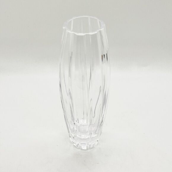 Vintage Waterford Crystal Bud Vase 7" Marquis Palladia Collection Retired Clear - Picture 2 of 4